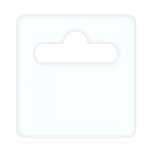 Eurozawieszka 50x50 mm premium z klejem kauczukowym 1000 szt./rolka (f