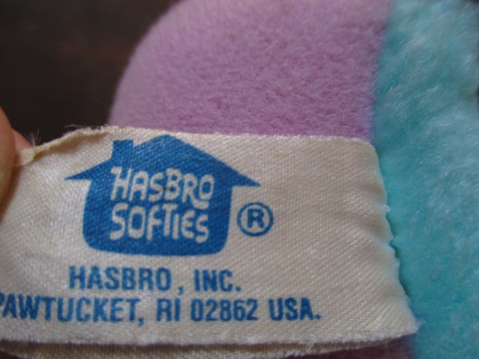 Vintage (1984) Peluche Hasbro Softies