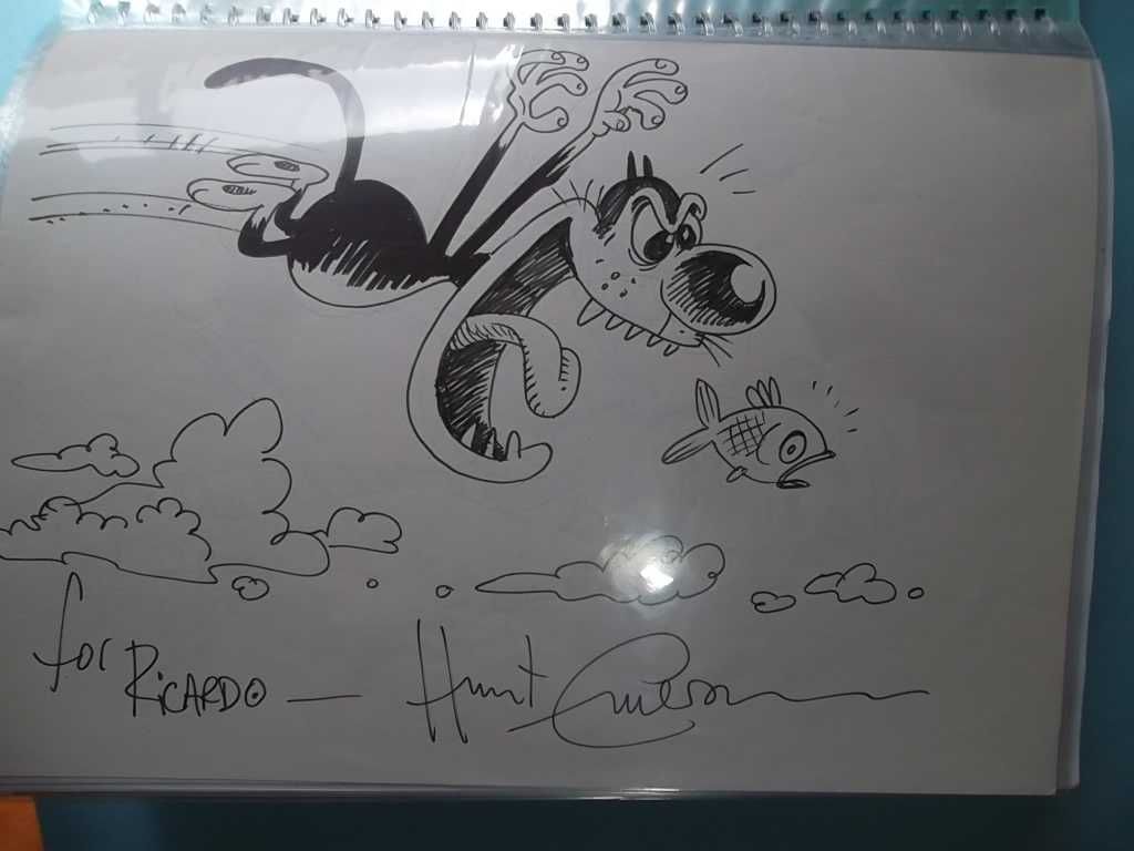 Desenho original de HUNT EMERSON.