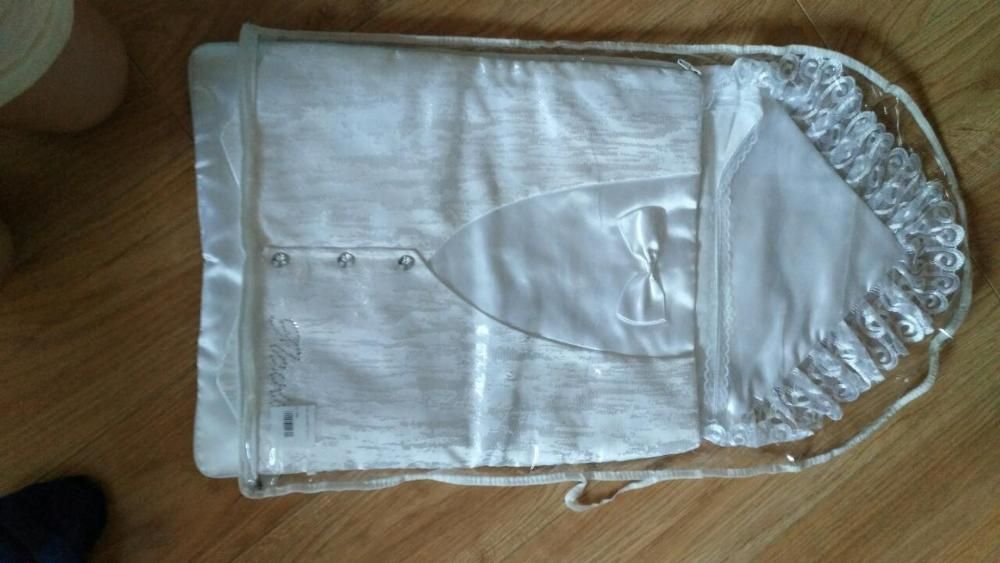 Конверт нарядный для мальчика ПРИНЦ (облегченная весна),