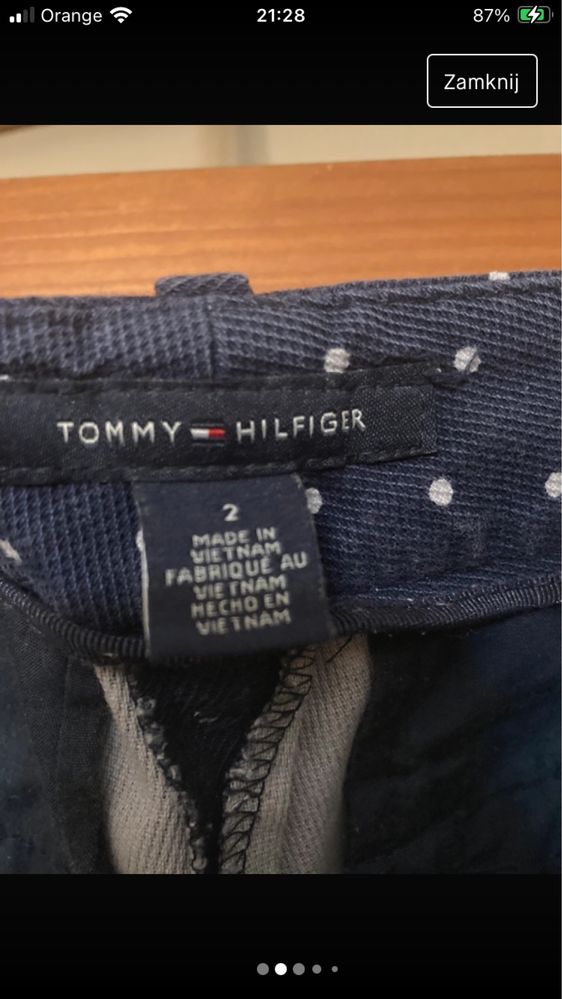 Spodnie Tommy Hilfiger