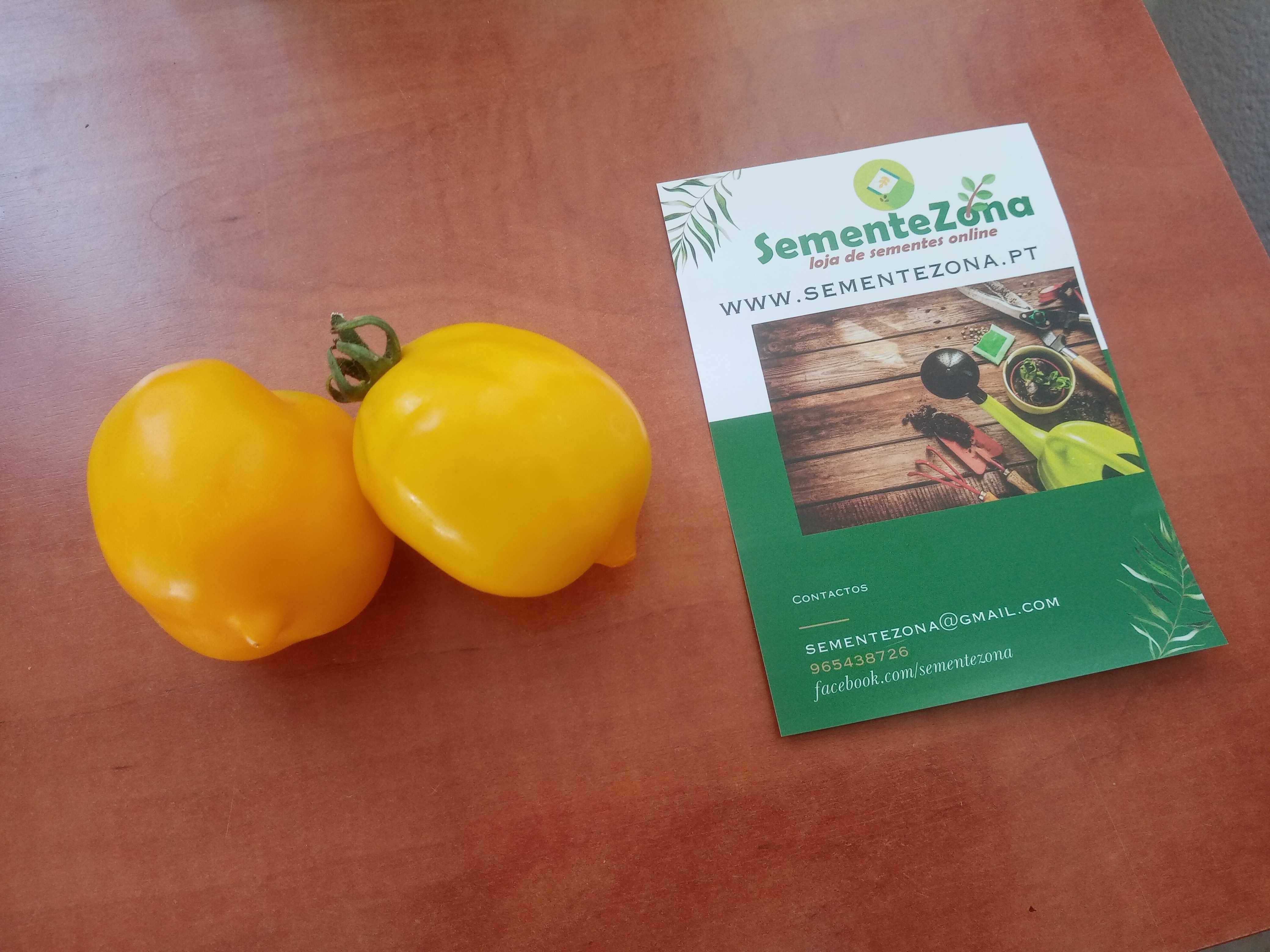 20 sementes de tomate Citrina Amarelo - produção própria