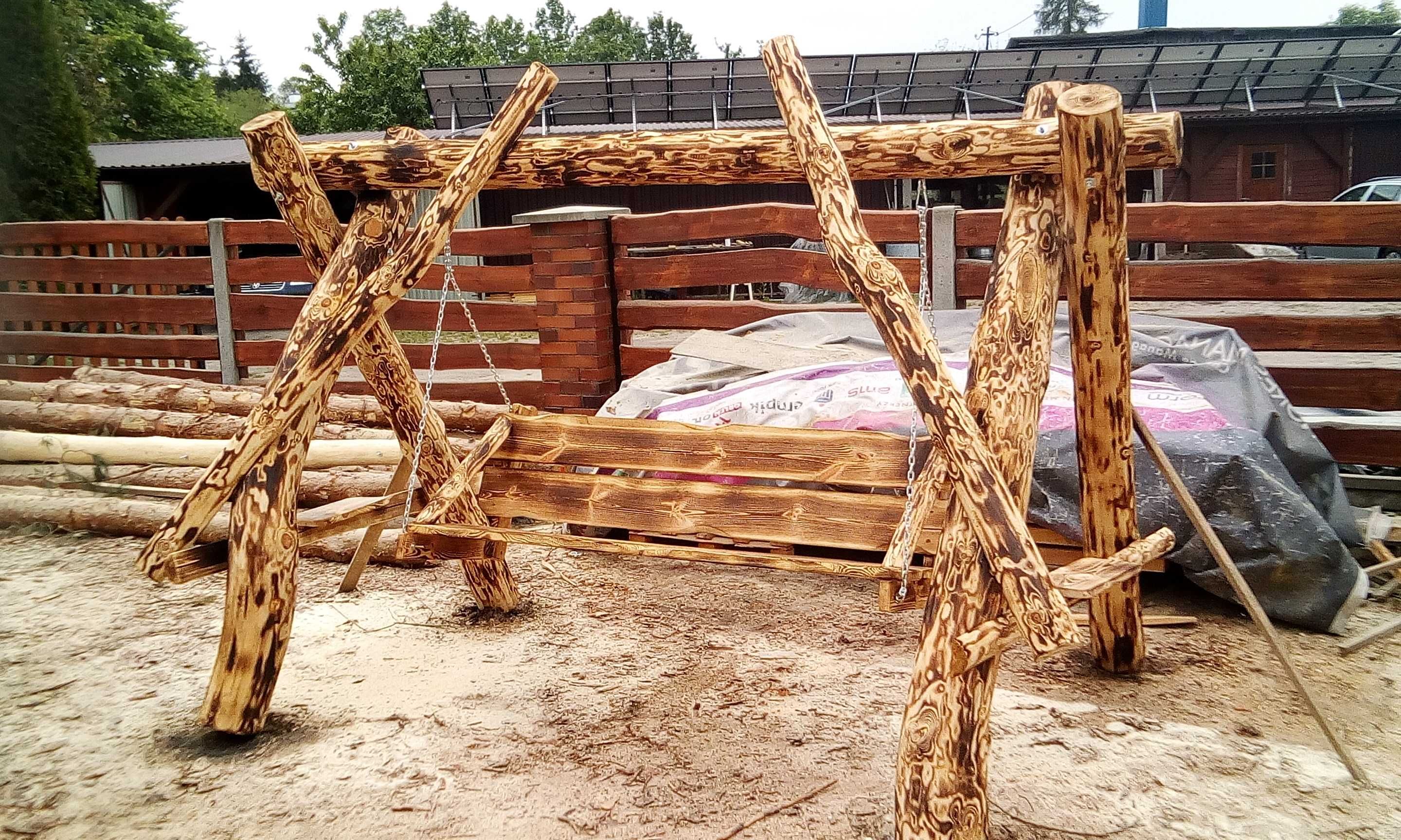 NAJTANIEJ  Huśtawka ogrodowa meble ogrodowe Grube DOSTEPNE OD REKI