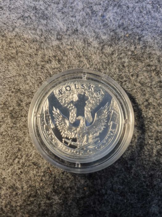 Medal upamiętniający katastrofę smoleńską Srebro próba 999