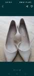 Sapatos cerimónia bege claro Aldo 36/Estado irrepreensível(com portes)