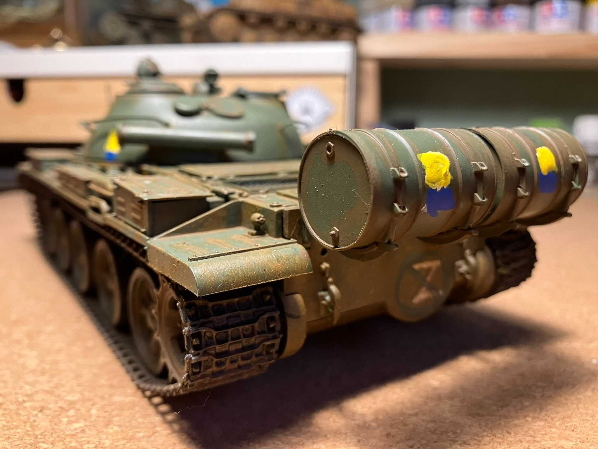 Model do sklejania T-62 Tamiya Modelarstwo Diorama Czołg Ukraina Rosja