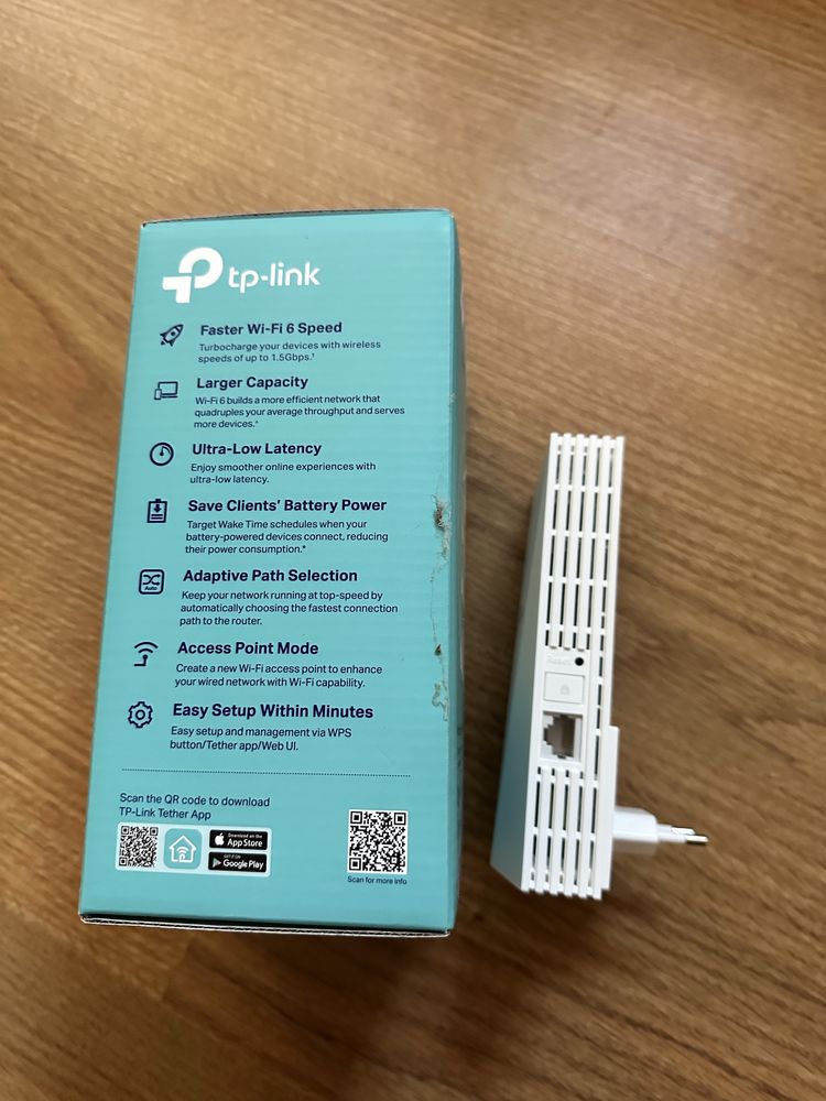 Ретранслятор TP-LINK RE 500x wifi6