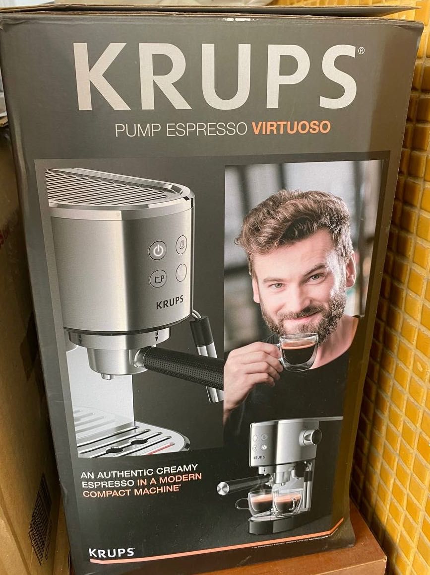 Кофеварка Krups virtuoso