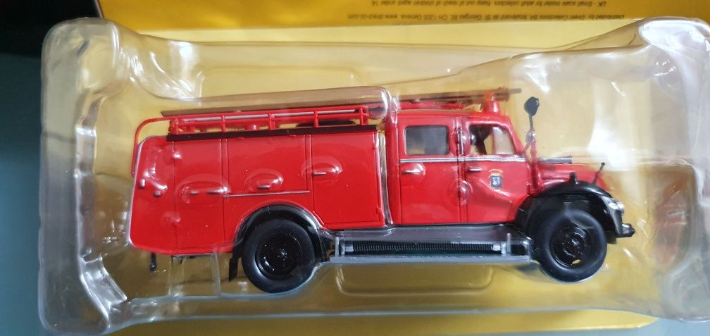 Miniatura camião bombeiros Madrid Magirus deutz mercur