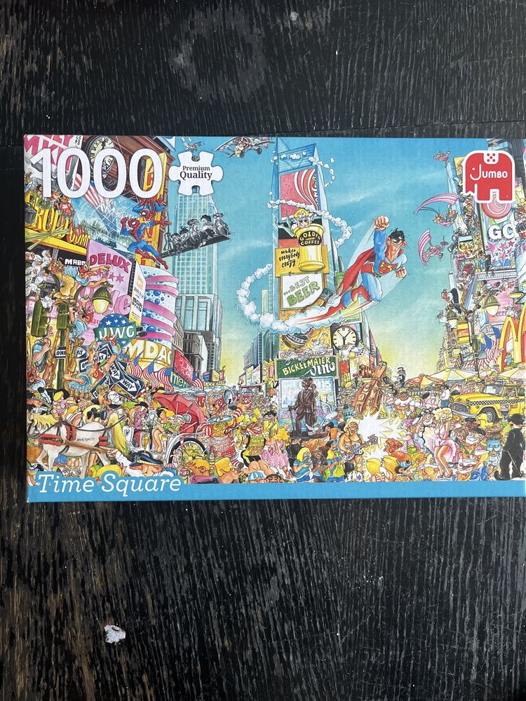 Puzzle Jumbo Time Square – 1000 elementów (NOWE)