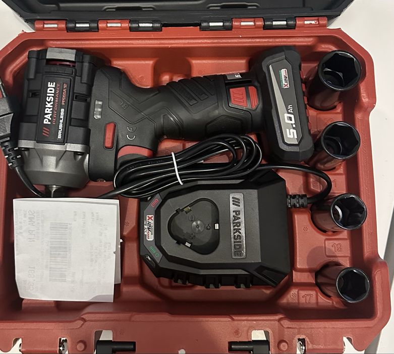 Klucz udarowy Parkside PPDSSA 12 –NOWY