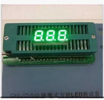 0,28-дюймовый 3-разрядный зеленый светодиодный дисплей 2381AGG/2381BGG