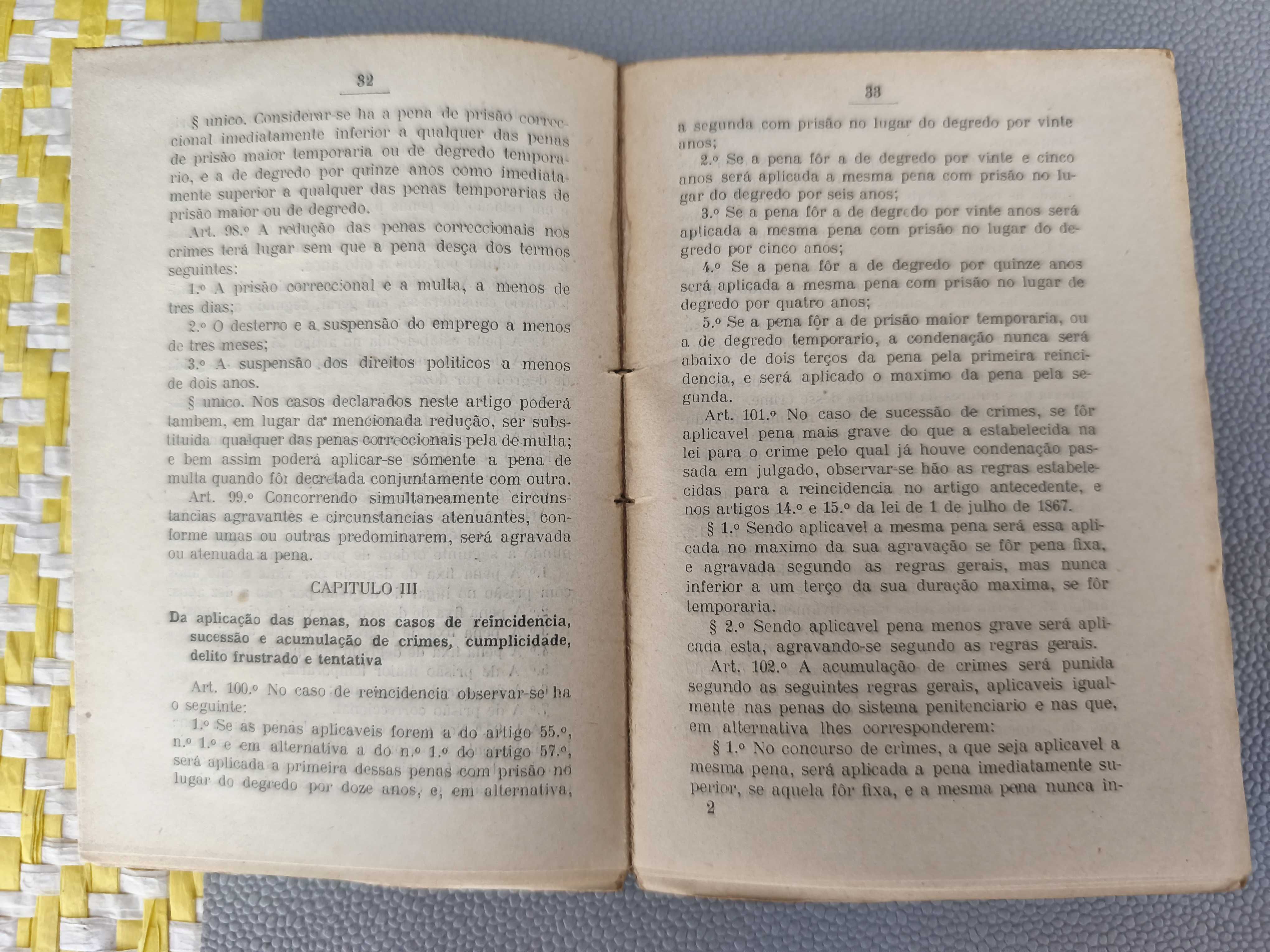 Código Penal - Ano 1886