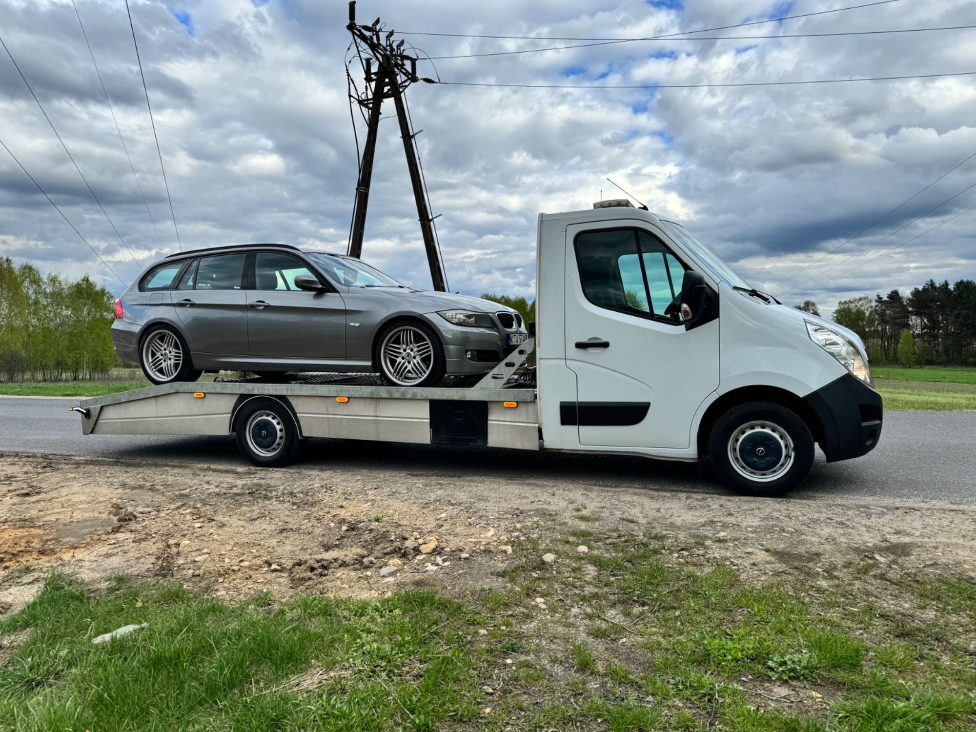 Wynajem lawety wypozyczalania autolaweta laweta kat. B wypożycz i jedź