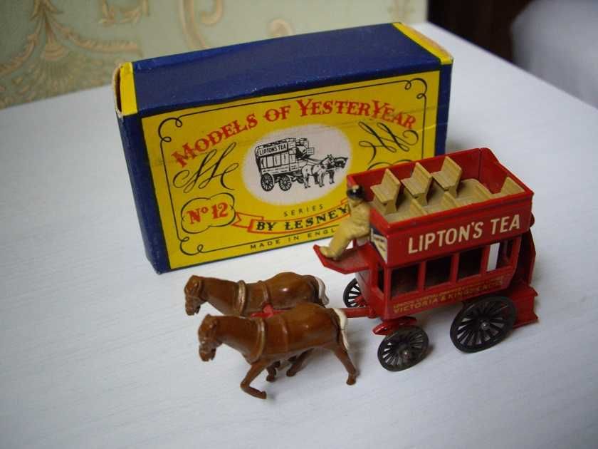 Matchbox Model of Yesteryear LONDON HORSE BUS UNIKAT