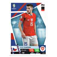 Karta Topps Euro 2024 David Jurasek Cze 3