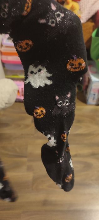 H&M rajstopy dla dziewczynki Halloween 110/116