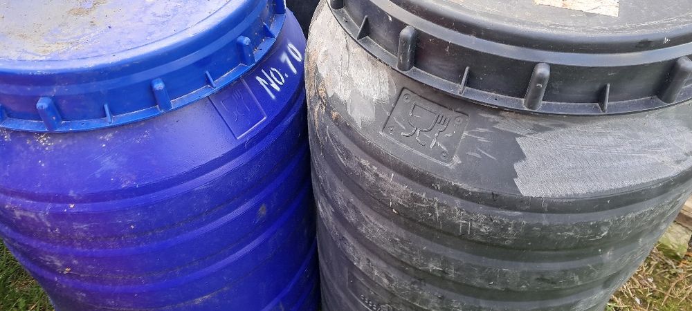 Beczki plastikowe po spożywce