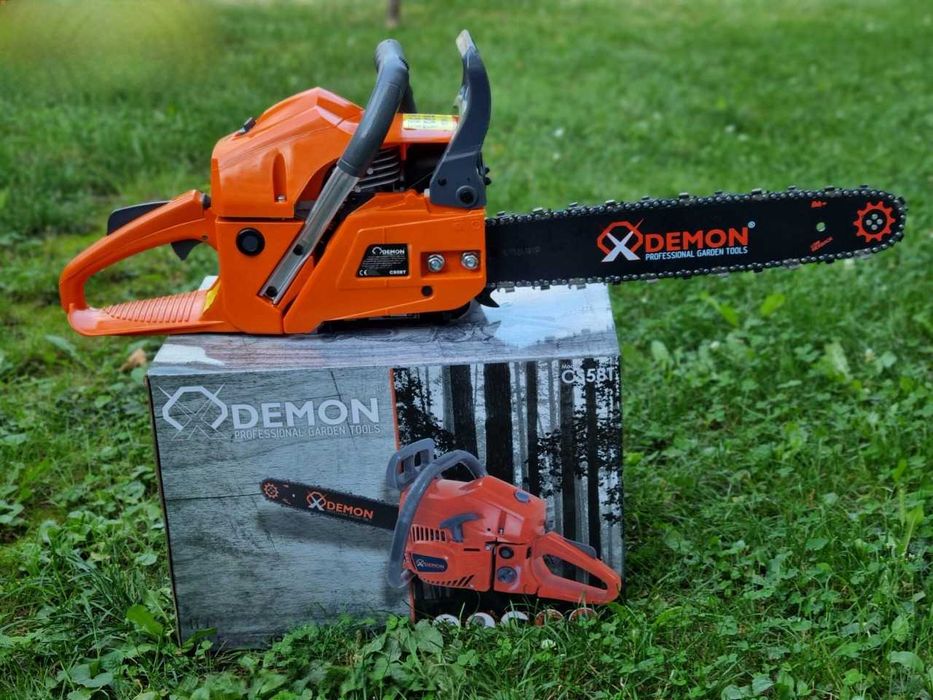 Бензопила ланцюгова Demon потужність - 2200 Вт / 3,5 к.с пила мотопила