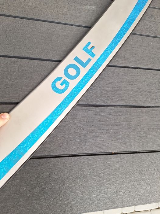 Naklejka aluminiową zderzak golf 7, 6