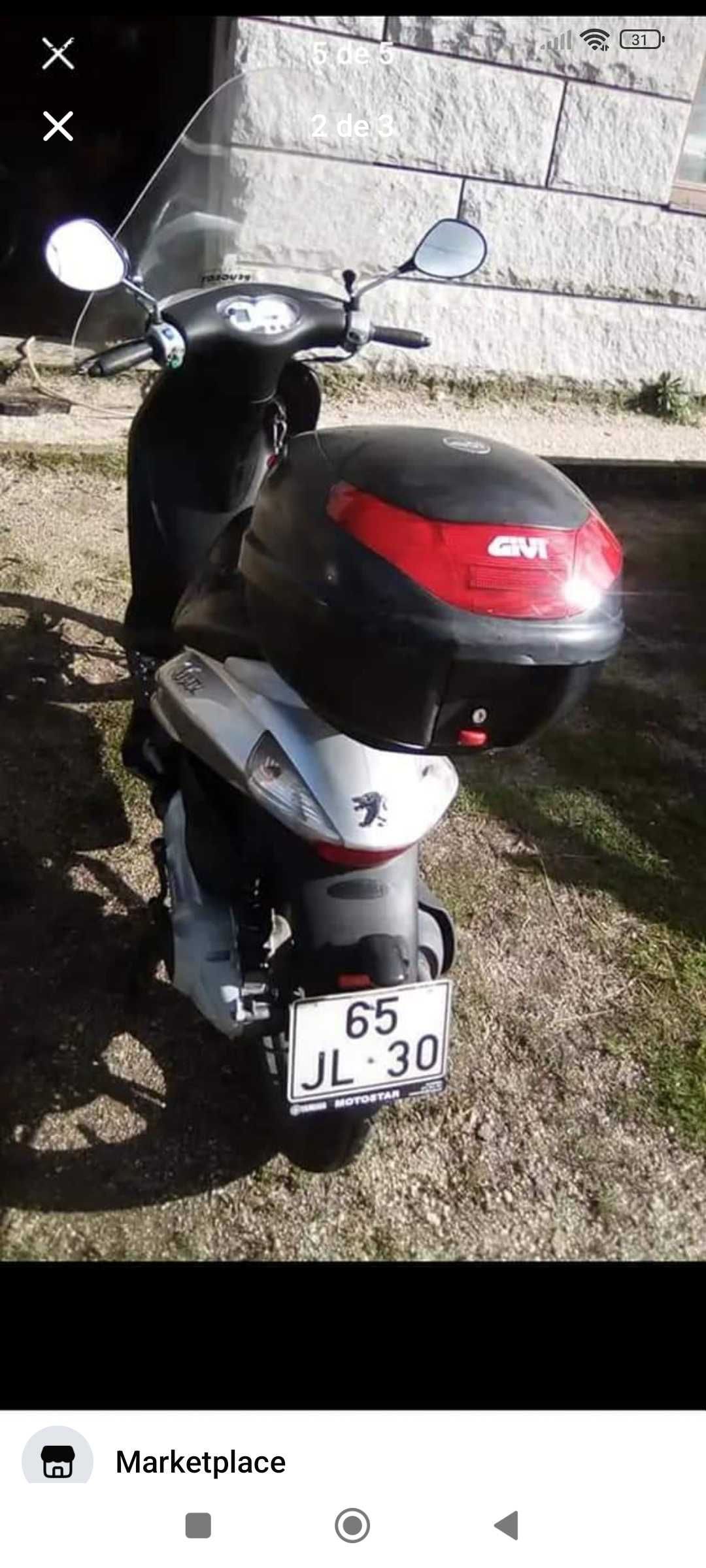 Scooter Luxoor em estado impecável