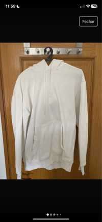 Hoodie Branco da Zara