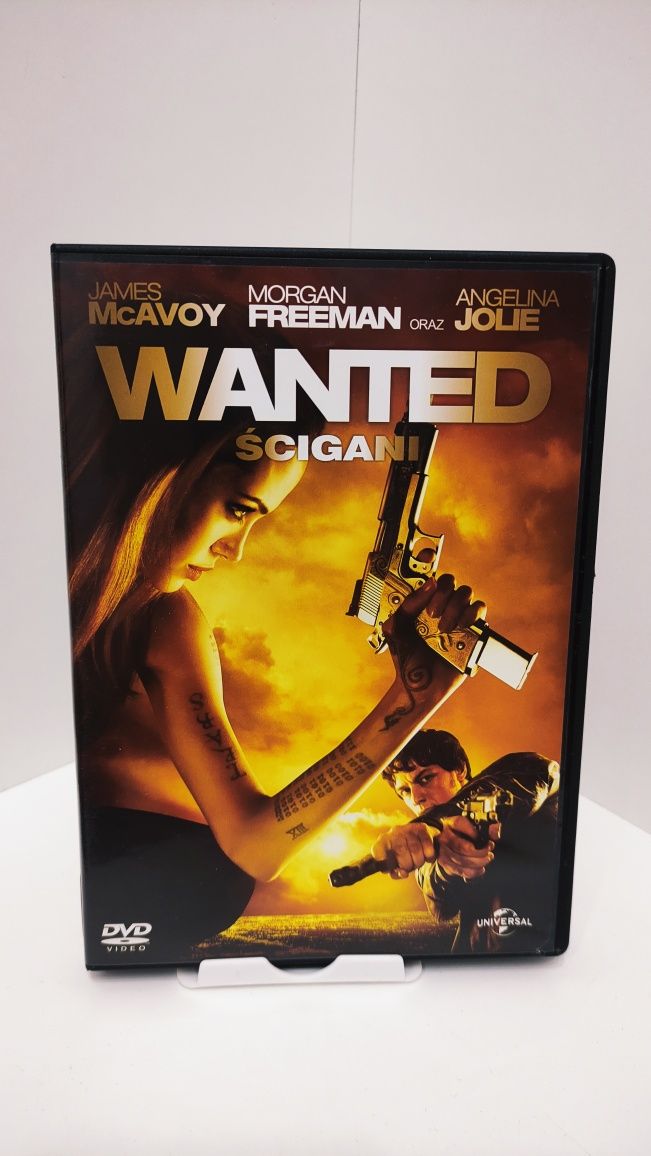 Wanted Ścigani DVD Freeman Angelina Jolie
