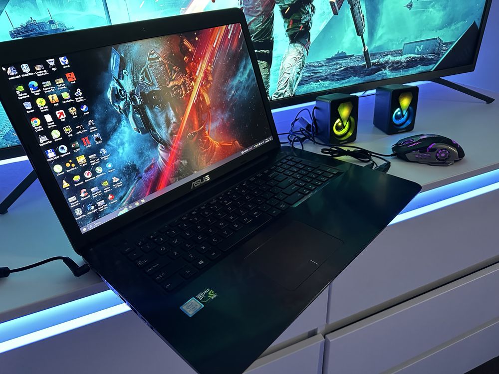 Игровой Большой Asus 17 + Комплект Девайсов