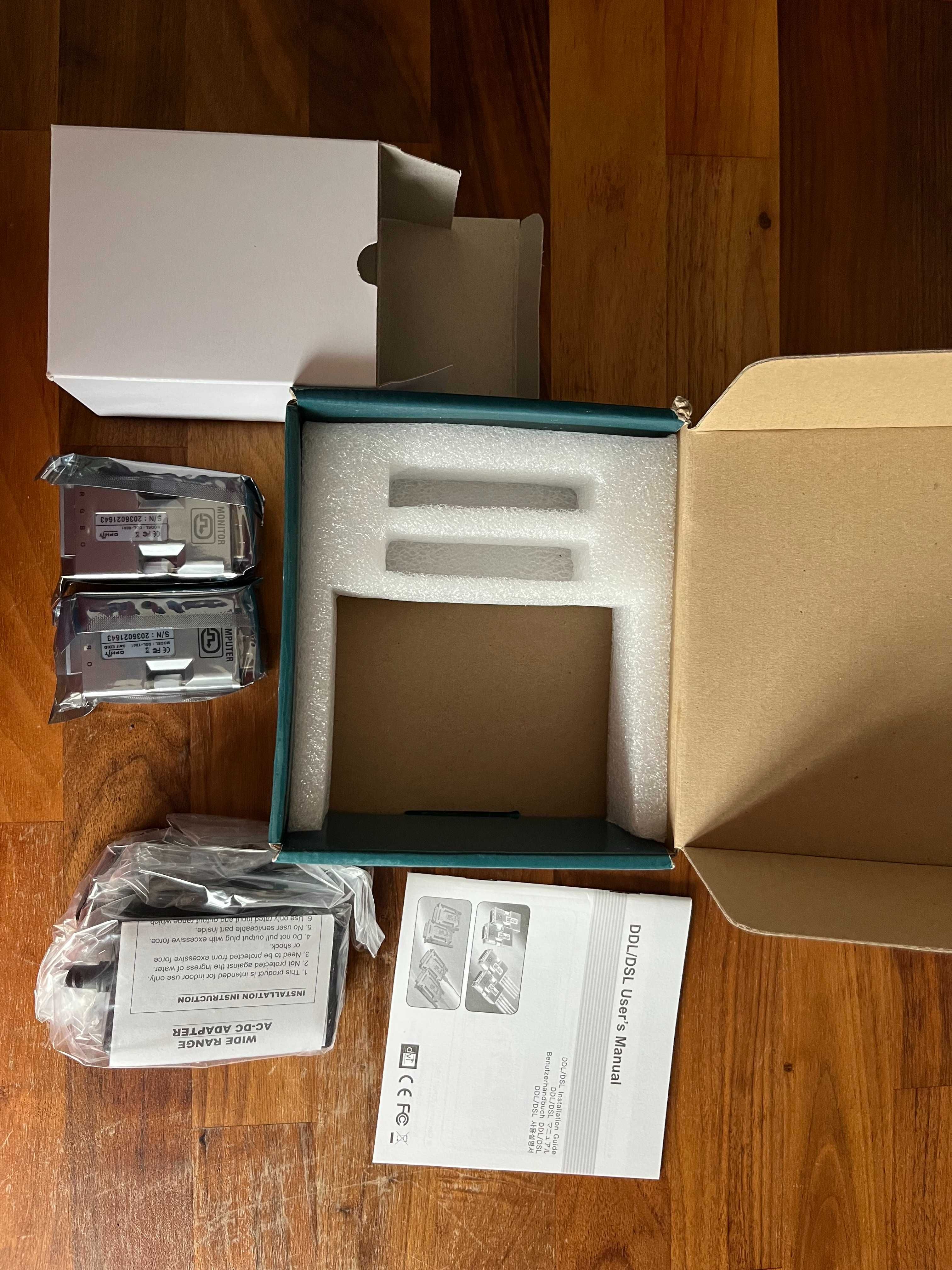 Zestaw Ophit DDL TX/RX Optical DVI Extender