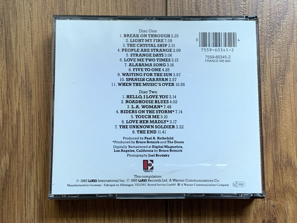 The Doors - The Best of - 2 cds