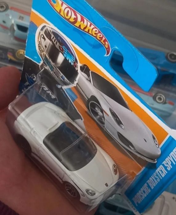 Porsche boxster spyder hot wheels