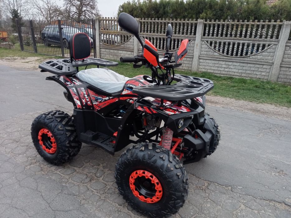 Quad XTR FIRESHOT PRO 125 NOWY 3+1 gwarancja transport koła 8" licznik