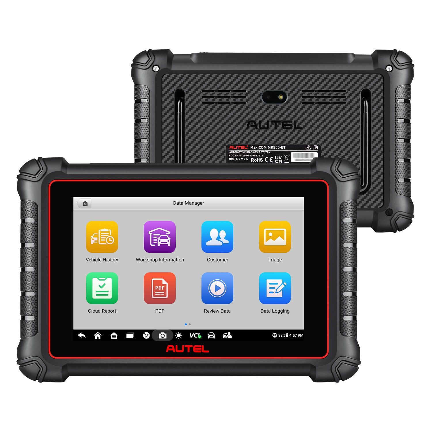 Autel Maxicom MK900BT OBDII Scanner de diagnóstico Android PORTUGUÊS