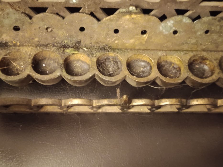 Chanuka - Judaika - menora - brąz - 26 x 25 cm