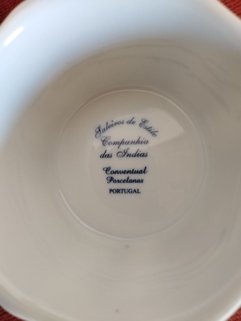 Saleiro de Porcelana Companhia das Índias