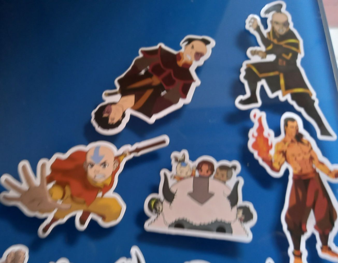 autocolantes The Last Airbender e Legend of Korra, stickers