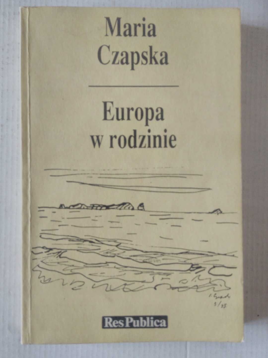 Europa w rodzinie Maria Czapska