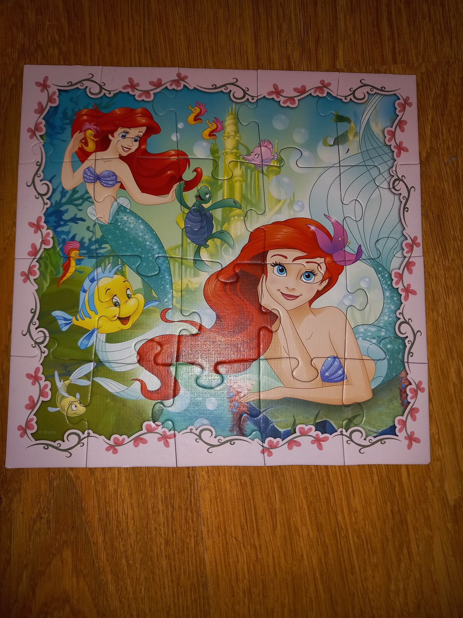 Puzzle 3 w 1 Princess Disney