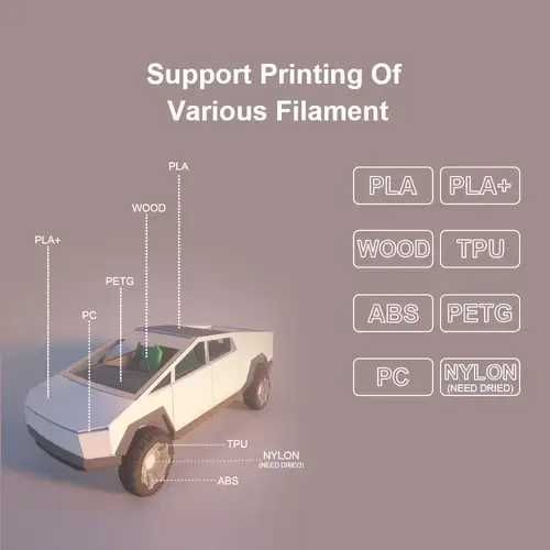 3D принтер 3д printer 3D FLSUN V400 FDM швидкий друк 300*410 PRF PRP
