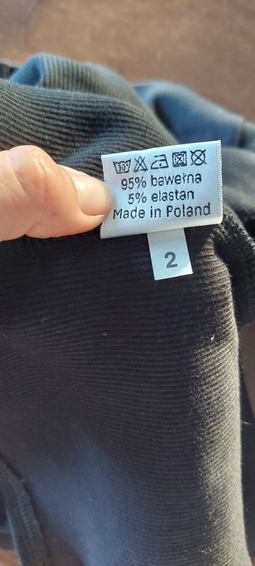 Pakuten czarna mini sukienka hiszpanka obcisła elastyczna