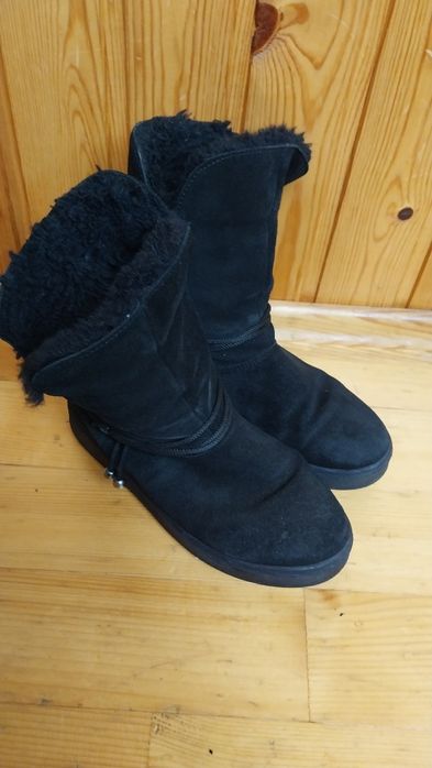 Продам женские зимние кожаные сапоги Modern Shoes