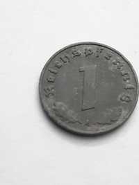 Niemcy III Rzesza 1 fenig, pfennig 1941 rok mennica A