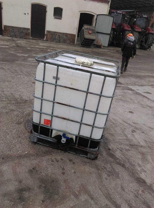 Mauzer zbiornik 1000l zbiornik na deszczówkę paletopojemnik