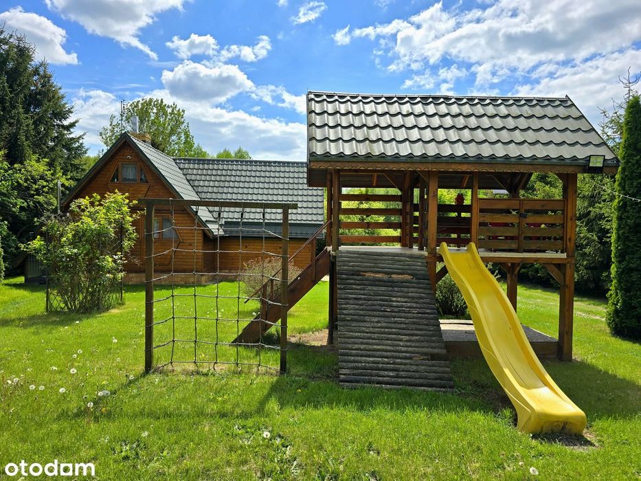 Klimatyczny dom na malowniczo zagospodarowanej działce | staw | las