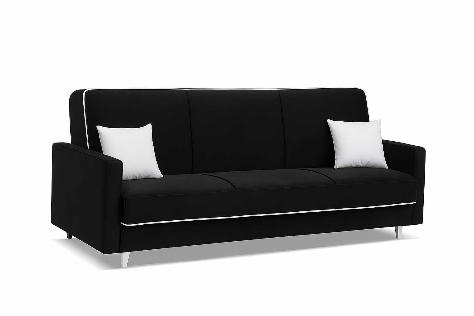 Wygodna wersalka z funkcja spania bonel pojemnik sofa kanapa lóżko