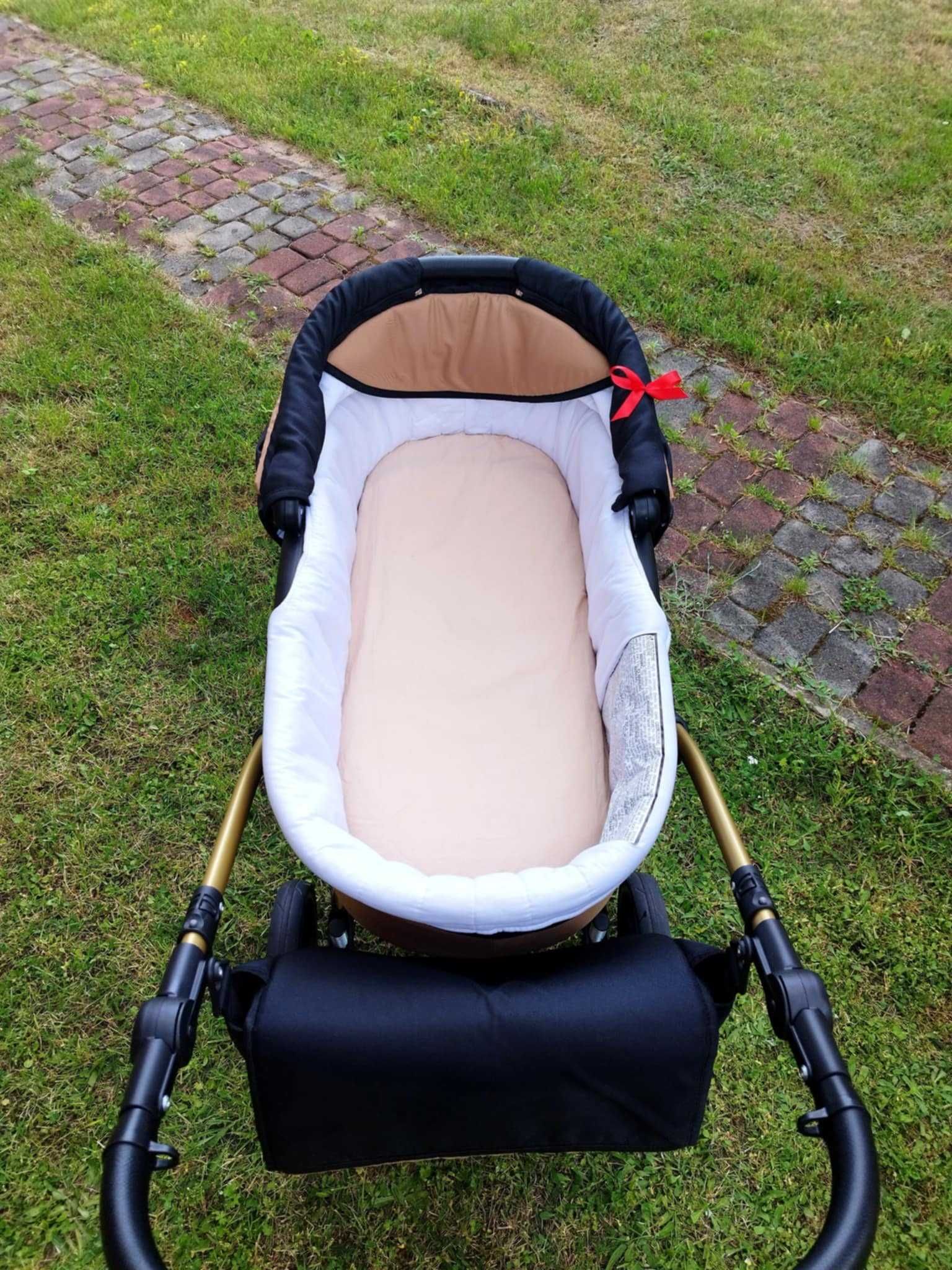 Wózek dziecięcy 3w1 BabyLux Gold Lux