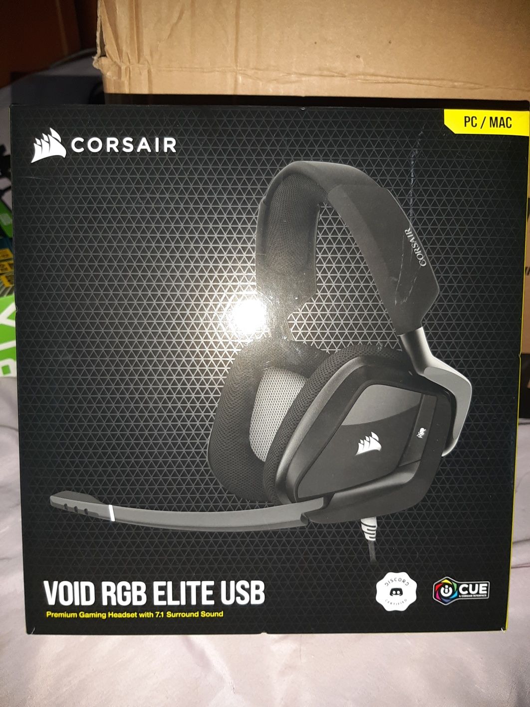 Auscultadores - Corshair VOID RGB Elite USB 7.1 Surround