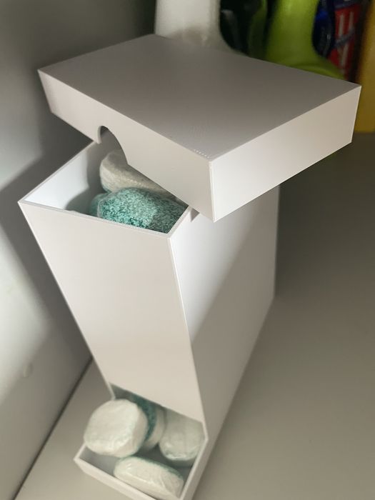 Dispensador de pastilhas de loiça / roupa