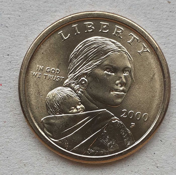 1 dolar z 2000 P Sacagawea