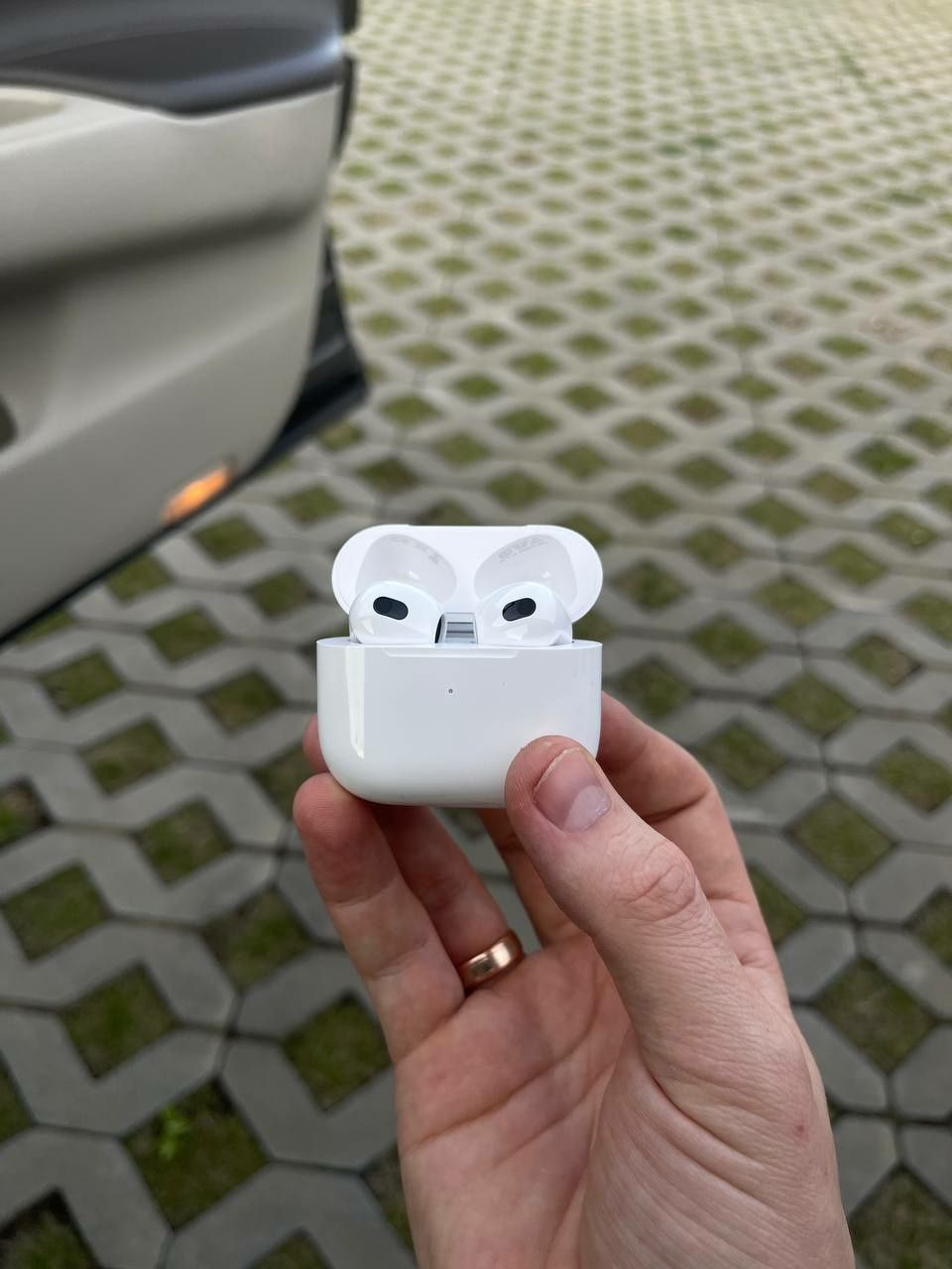 Навушники Airpods 4 наушники безпровідні навушники із мікрофоном